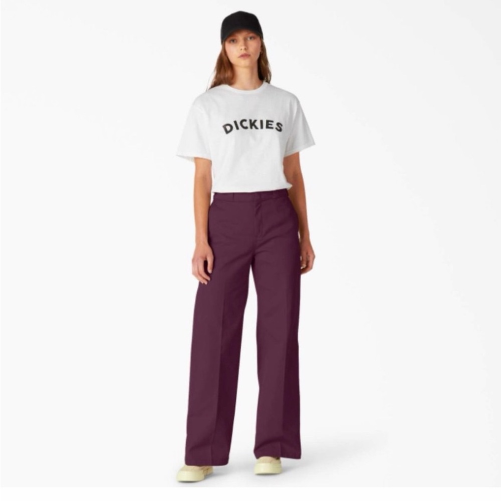Dickies Regular Fit Wide-Leg Work Pants